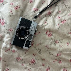 Olympus Black and Silver Digital Camera